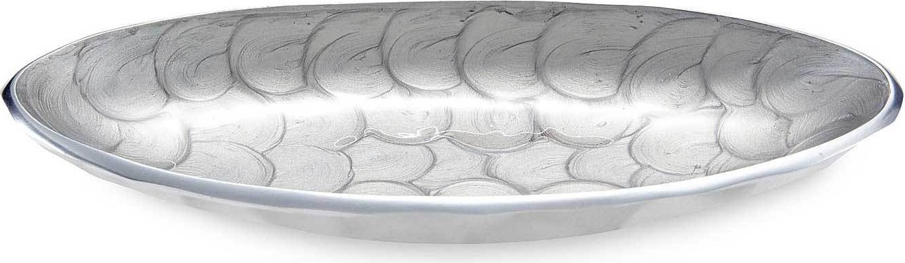 10565967 Julia Knight Блюдо овальное Julia Knight "Бриллиант" 23см (платиновое) Алюминий 