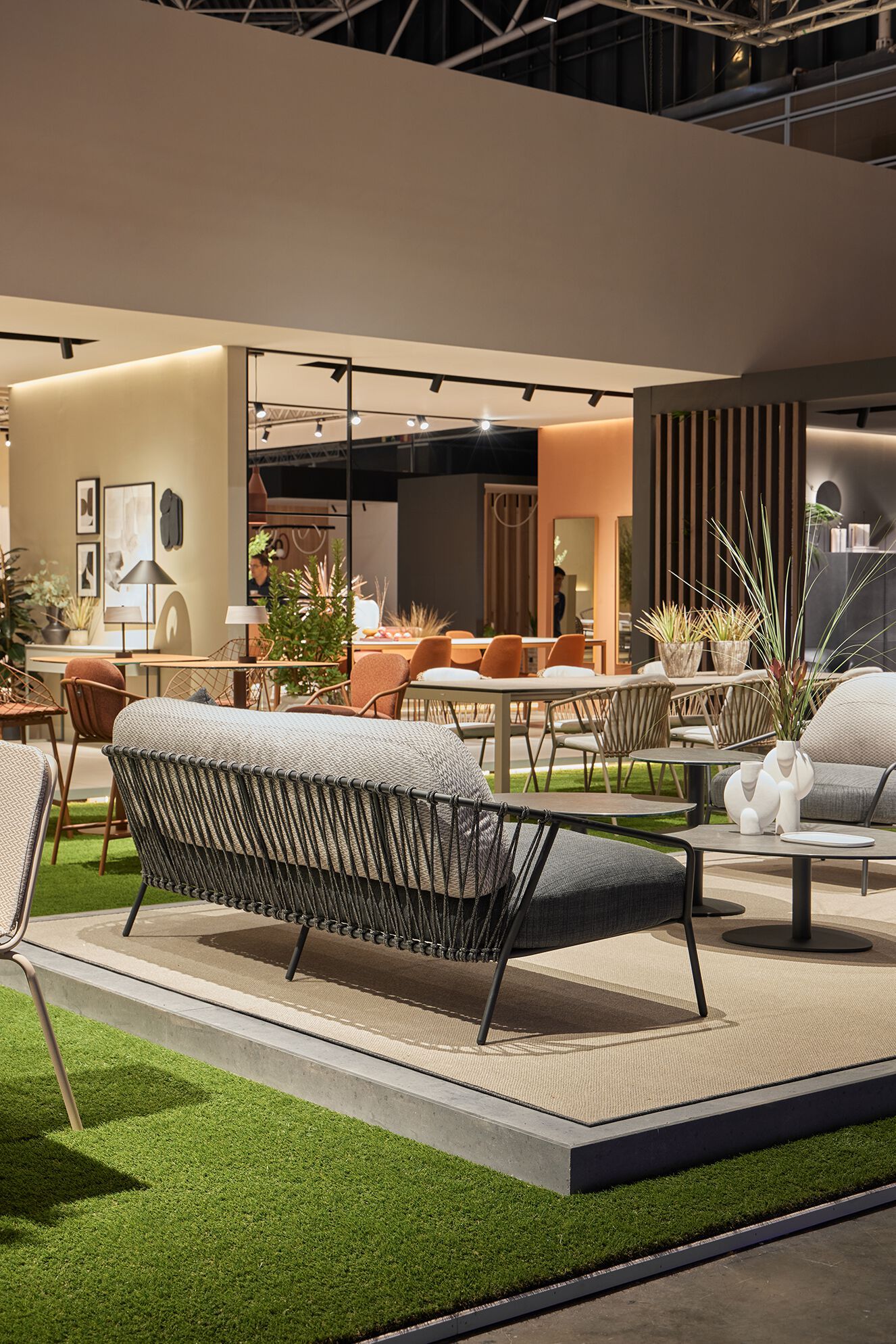 2-местный садовый диван из нержавеющей стали MUSOLA Baga ARCH-00103043 - Вид №3