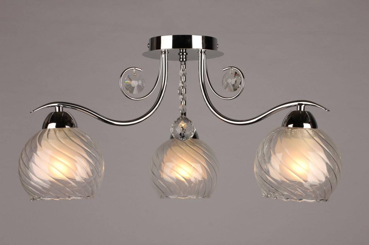 Потолочная люстра Omnilux OML-46107-03 OMNILUX OML-461 183128 Белый  - Вид №2