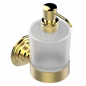 U4E-613 Дозатор для жидкого мыла настенный Thg-paris Duomo Золото