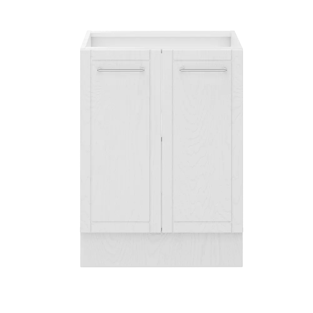 Напольный шкаф Агидель 60x82.5x58 см KONSENSA ЛДСП цвет белый 89436573 STLM-2153369 - Вид №3