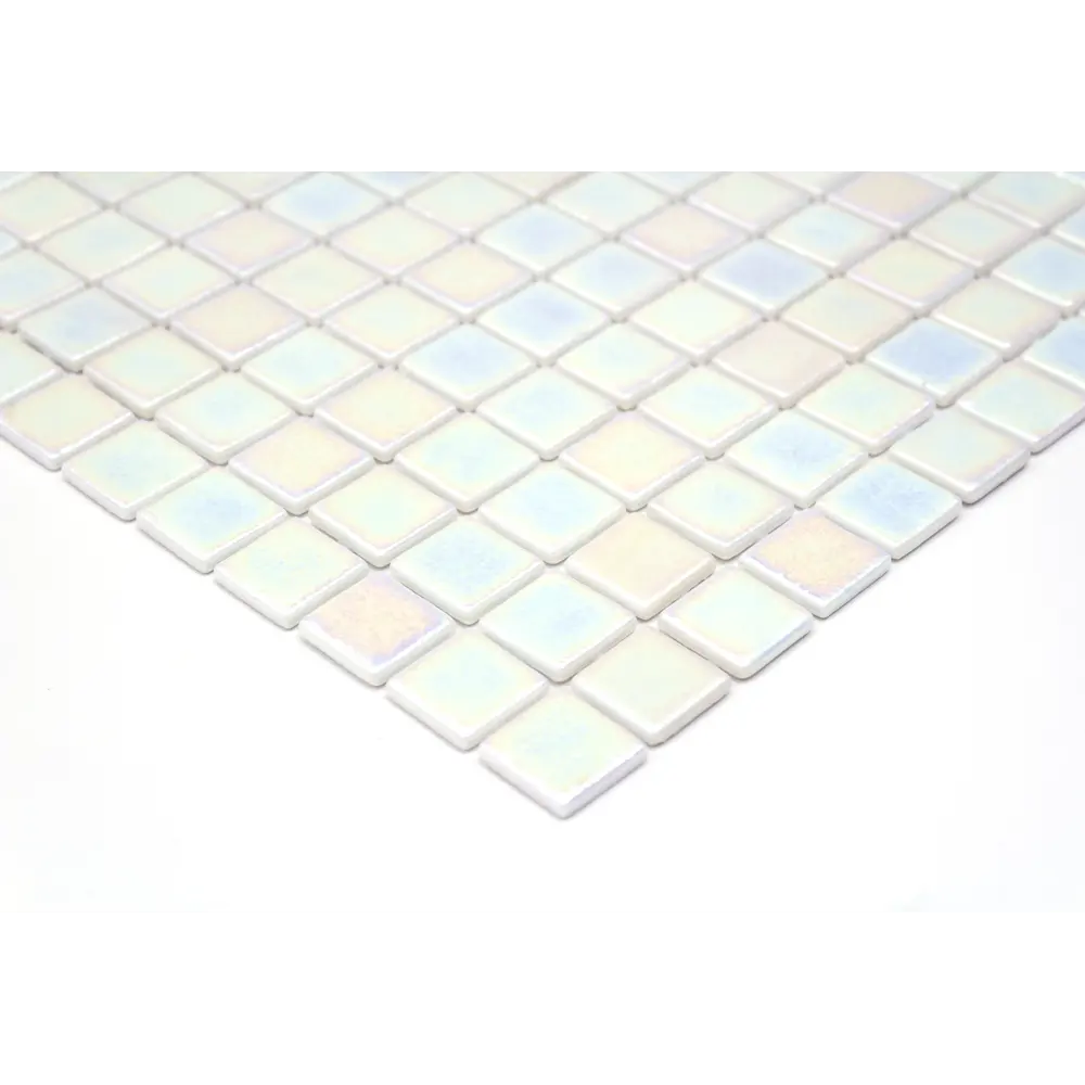 Мозаика Pietra Opalescen Blanco стекломасса 31.1x4.9 см цвет белый Santreyd Мозаика Onix STLM-2049026 - Вид №3