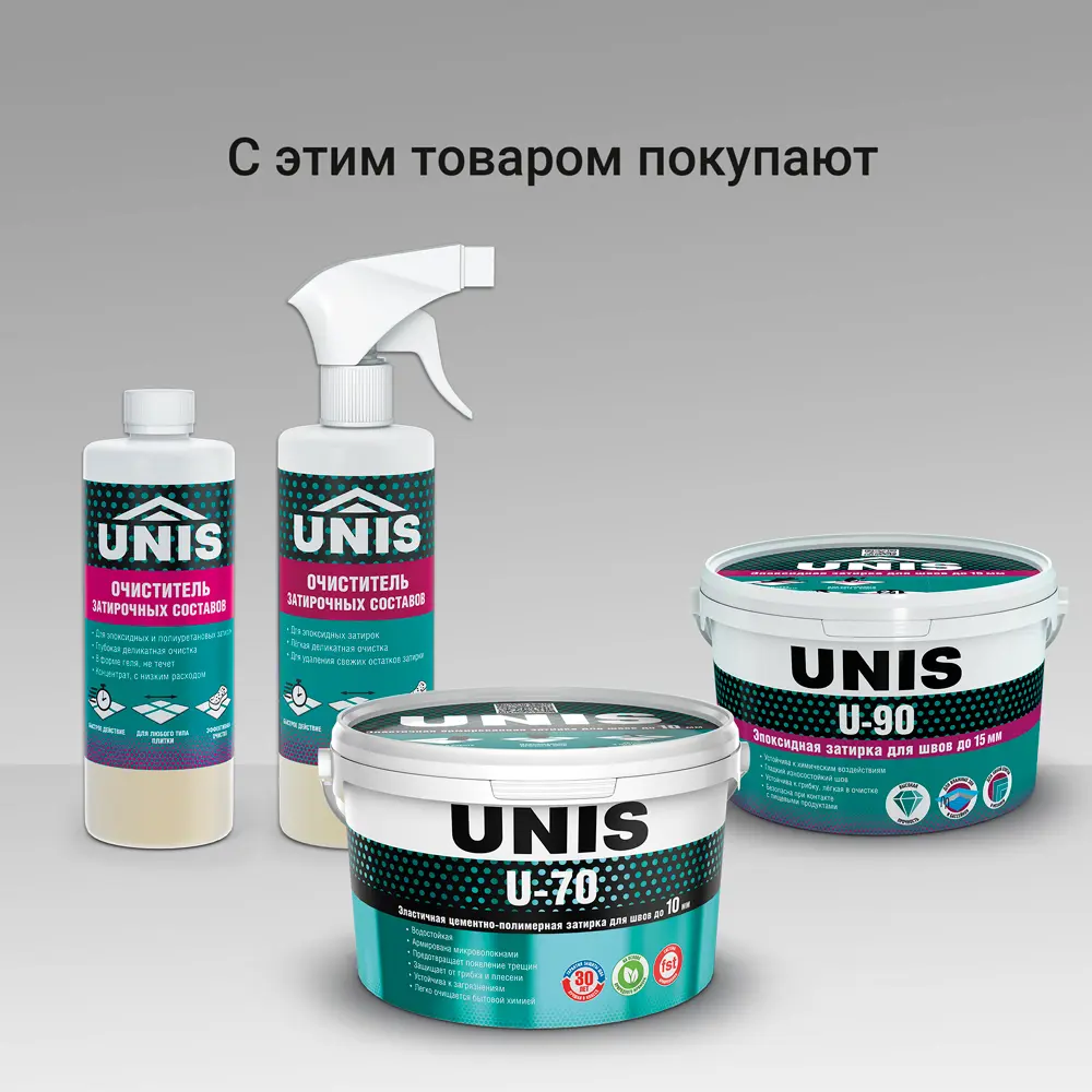 Герметик силиконовый Unis UN-80 асфальт 300 мл 89450578 STLM-2075515 Santreyd  - Вид №9