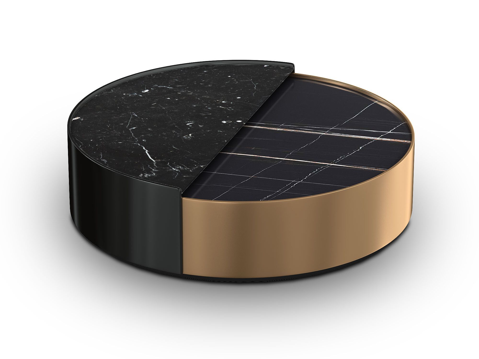 Низкий круглый журнальный столик Wayne Enterprises Home Collection WE-034 ARCH-00140618 - Вид №4