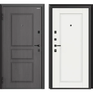 Дверь входная металлическая Квадро 88x205 см левая малибу