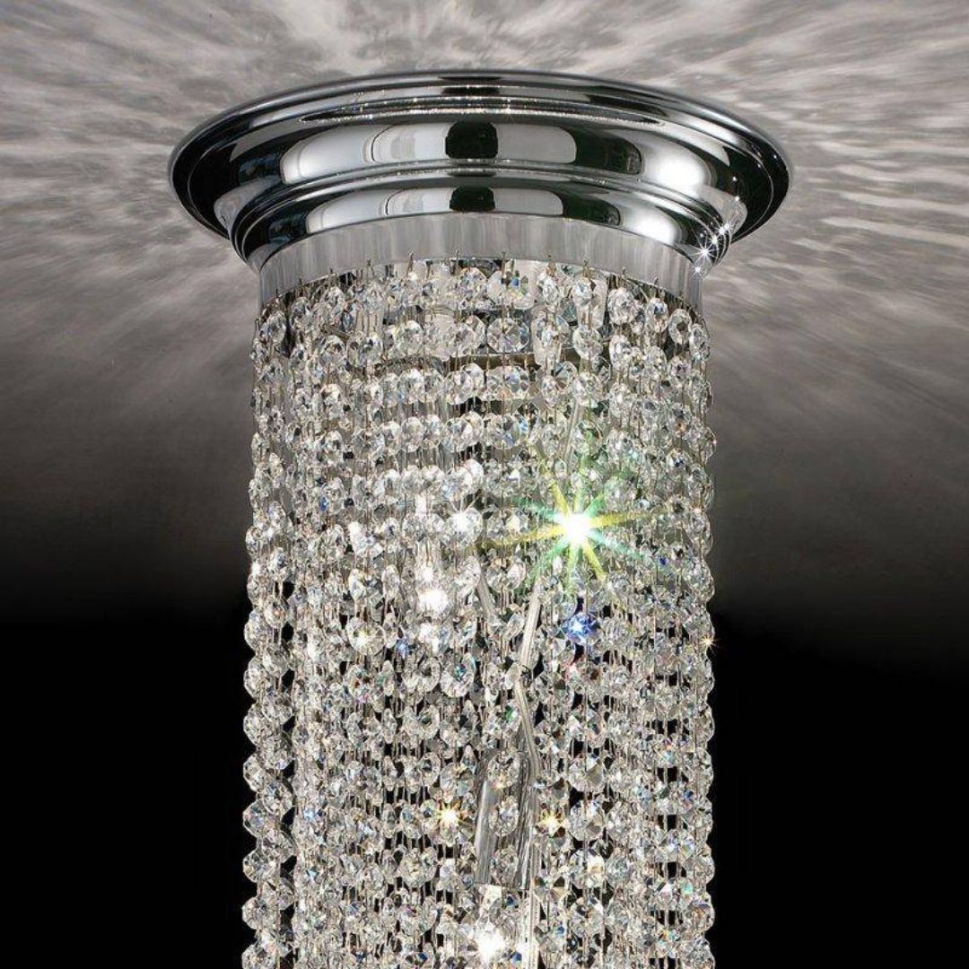 Masiero VE 841/P chrom/cut crystal люстра потолочная 106392 - Вид №1