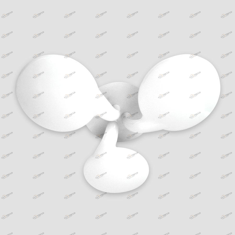 Потолочная светодиодная люстра Ambrella light Orbital Cloud FC22/3 WH 108W D720 AMBRELLA LIGHT ORBITAL CLOUD 220091 Белый 