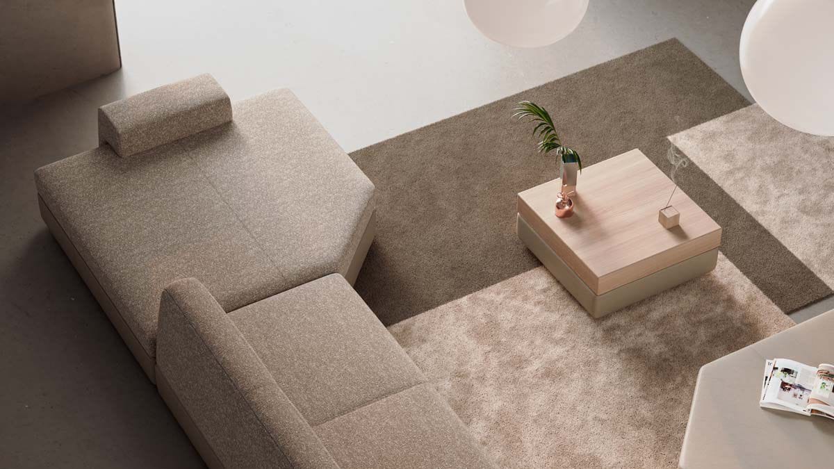 Кожаный модульный диван Poltrona Frau DUNE DIWAN ARCH-00074564 - Вид №1