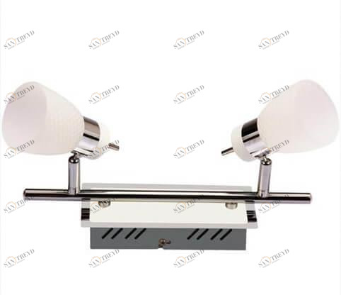 Спот потолочный светодиодный с белыми плафонами серебряный Horoz 036-002-0003 HOROZ 036-002 00-3926222 Белый;хром 