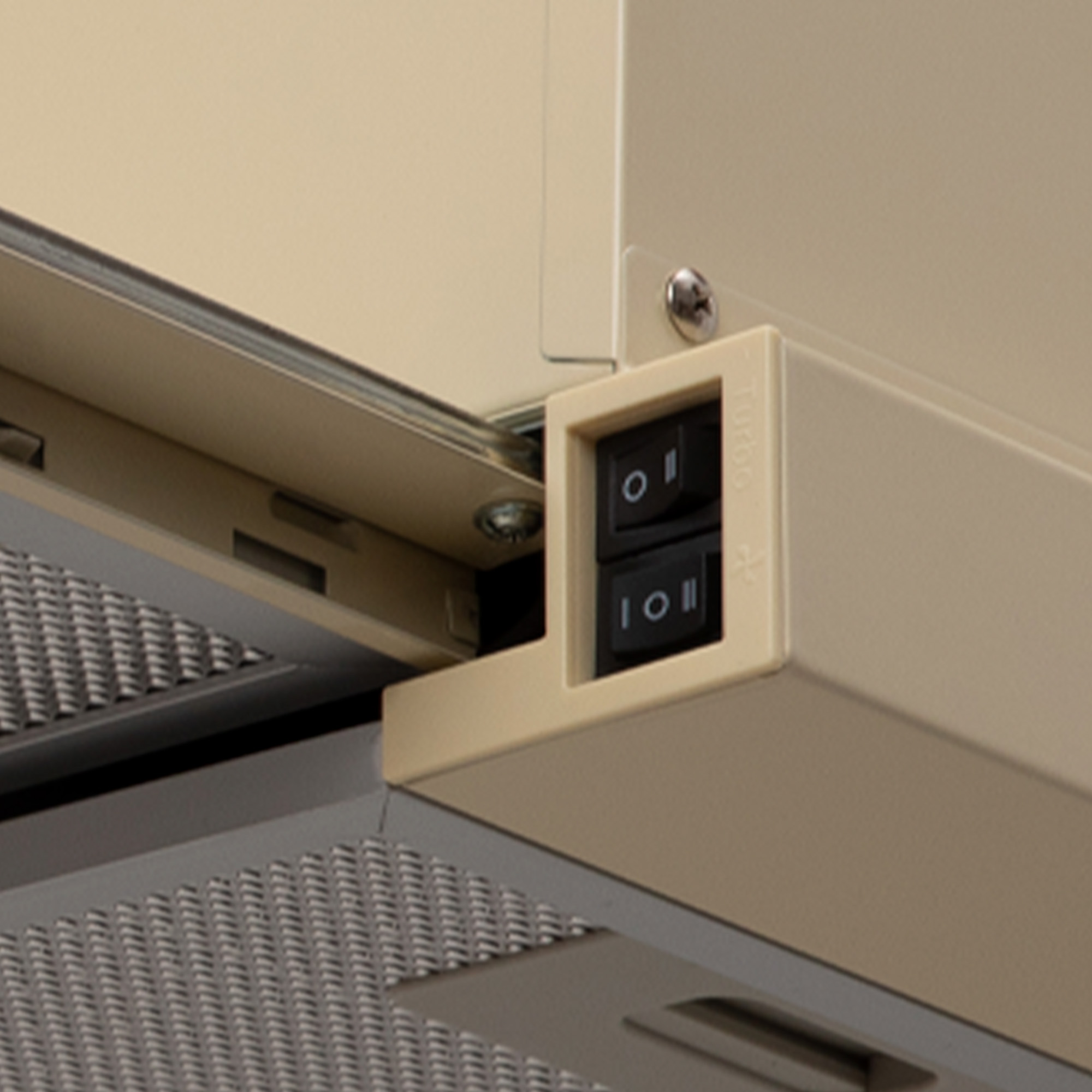 8166172 Вытяжка телескопическая Oasis VT-60I бежевый/бежевый STDN-0108406 - Вид №3