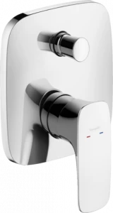 15447000 PuraVida Смеситель для ванны, однорычажный, скрытого монтажа, со встроенной защитной комбинацией согласно EN1717 для iBox universal Hansgrohe