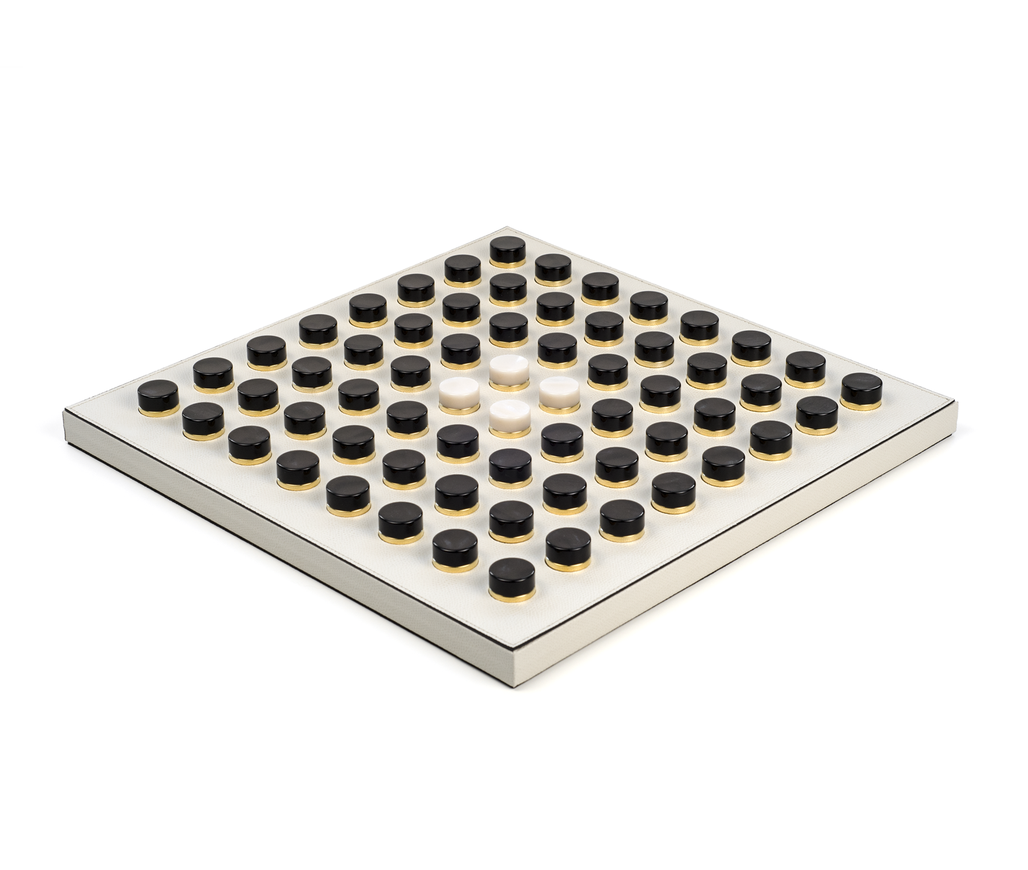 Комплект Reversi - 39X39XH2,5 см / зернистая кожа_черный Pinetti 00.1021.029.001