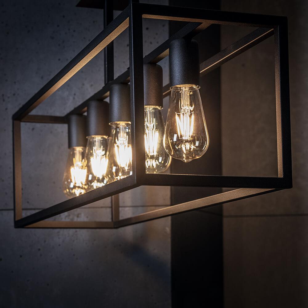 Потолочная люстра Nowodvorski Crate 9047 NOWODVORSKI ДИЗАЙНЕРСКИЕ, CRATE 312595 Черный  - Вид №1