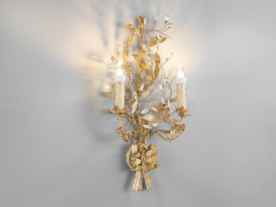 033833 Бра 2L слоновая кость / золото Schuller Verdi - Вид №2