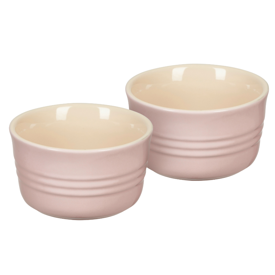 Набор рамекинов Le Creuset, каменная керамика, 2 шт., розовый 91002800401000 - Вид №1