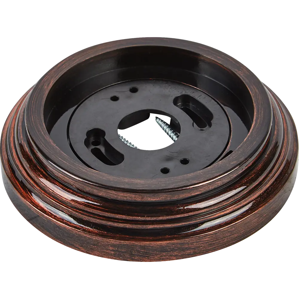 Рамка Electraline 1 пост цвет медный век Серия отсутствует STLM-2127276 - Вид №1