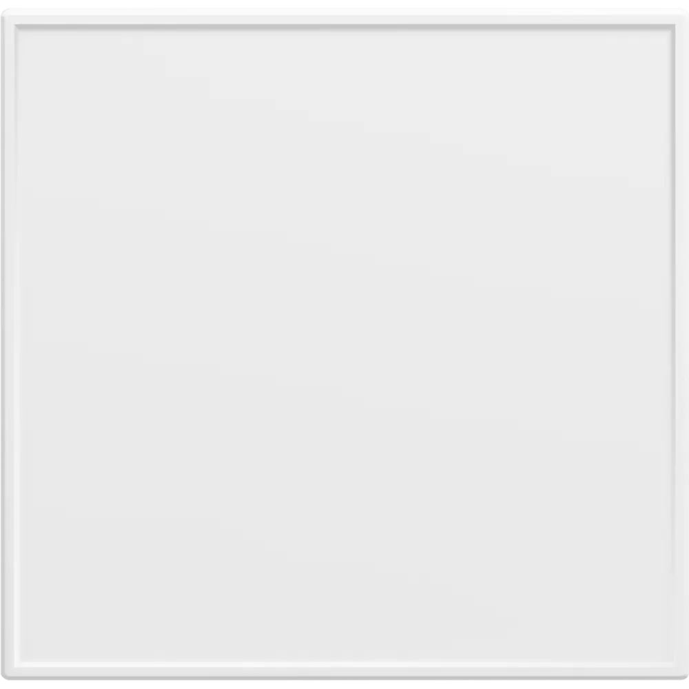 Фасад кухонный DELINIA ID Инта белый с филенкой 39.7×38.1 см 89340152 STLM-0869010 - Вид №1