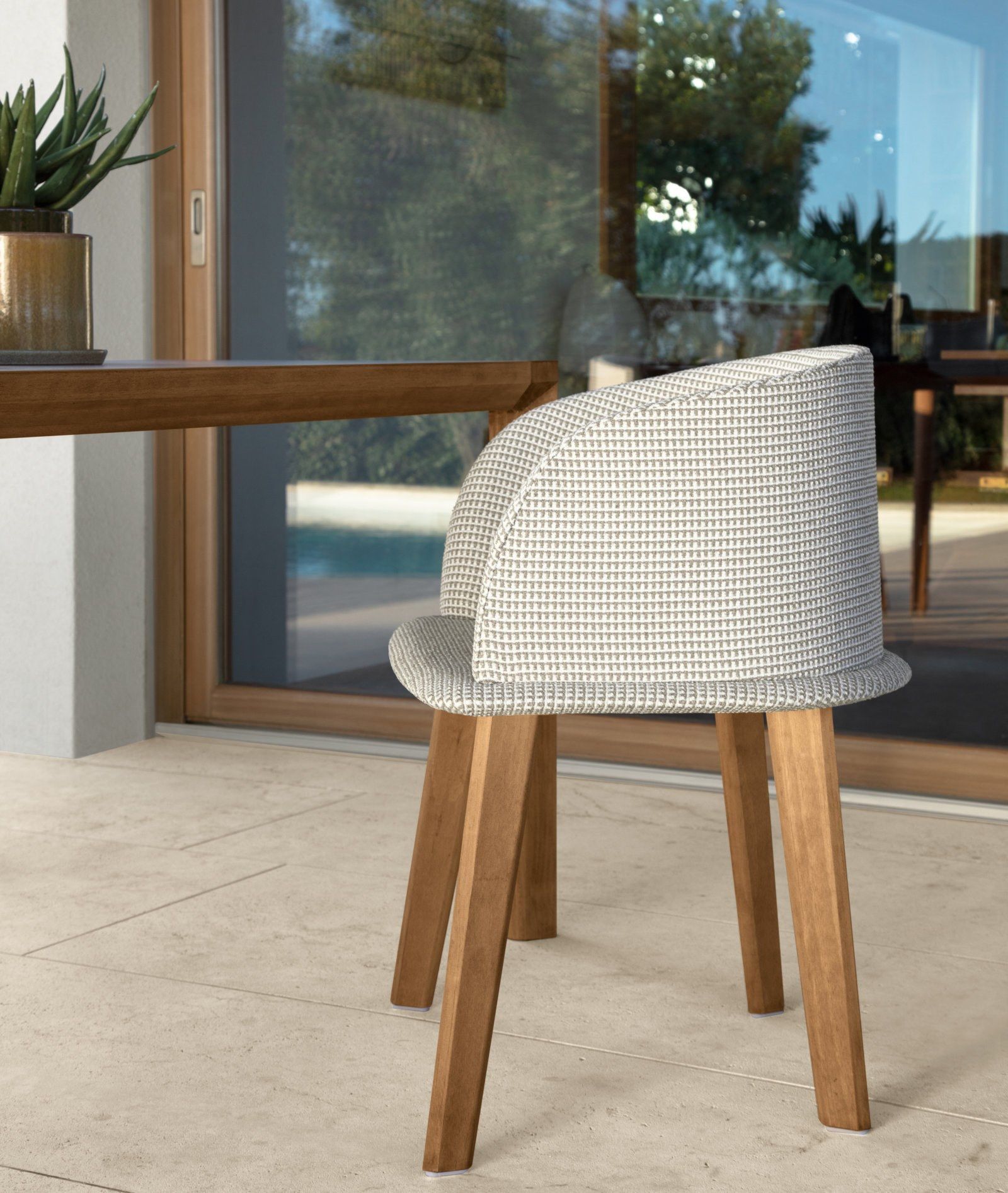 Тканевый стул Talenti КлеоСофт-дерево ARCH-00122132 - Вид №1