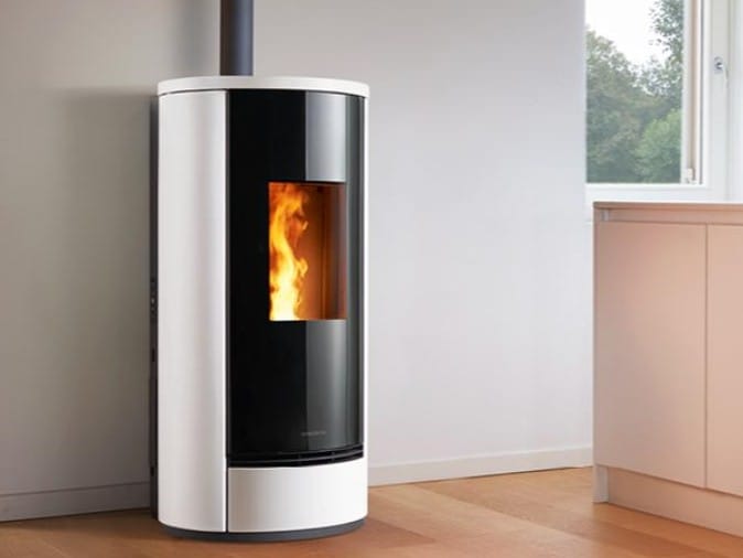 Печь на гранулах из фаянса Piazzetta Premium Plus ARCH-00120184