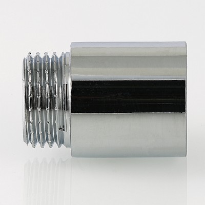 VTr.198.C.0540 Фитинг резьбовой – удлинитель хромированный Valtec 3/4" x 40 мм  - Вид №4