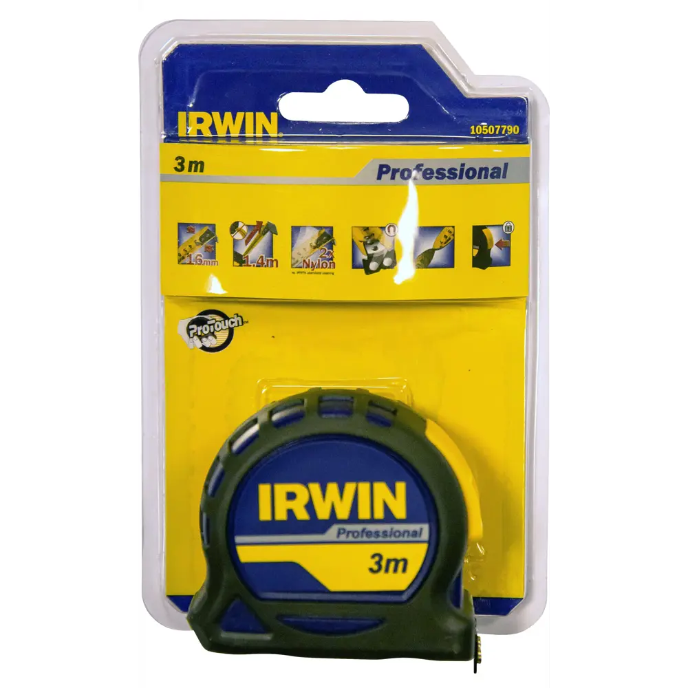 Рулетка Irwin MPP Professional 3 м x 16 мм, магнитный наконечник, двусторонняя шкала STLM-2177042 - Вид №2