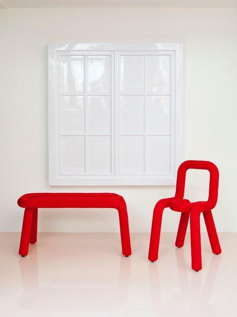 Moustache Съемный тканевый стул Bold sun-id-1358962 - Вид №10