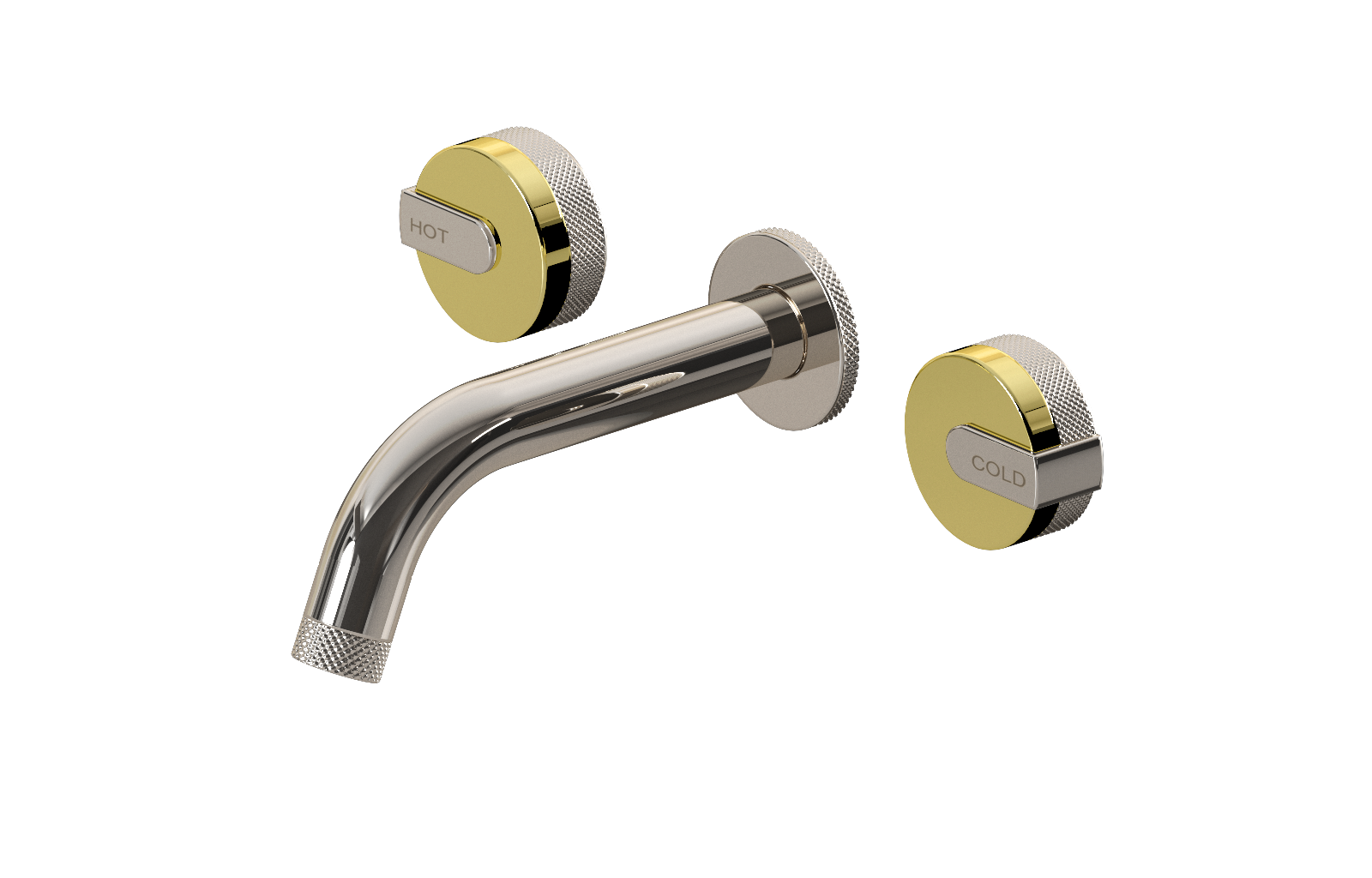 E-11530-R1PB-L1PN-PN Смеситель для умывальника из 19,1см носикем (внешняя часть) GRAFF MOD+