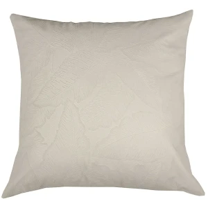 Подушка декоративная Linen Way Infinity Лист 45x45 см цвет кремовый