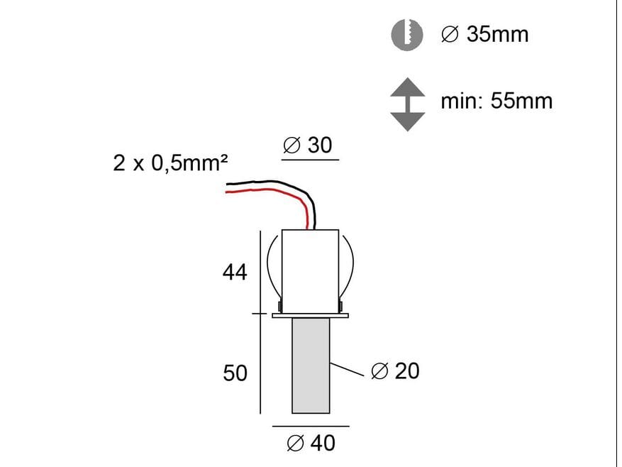 Открытый утопленный светодиодный прожектор BEL-LIGHTING POCO T ARCH-00091340 - Вид №2