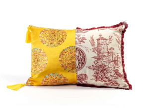 Прямоугольная подушка из ткани