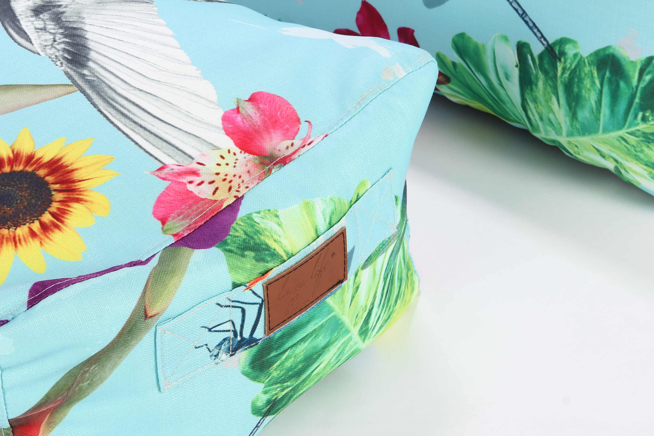 2000983113535 Кресло бескаркасное с пуфом Odeon LAZY LIFE PARIS  - Вид №4