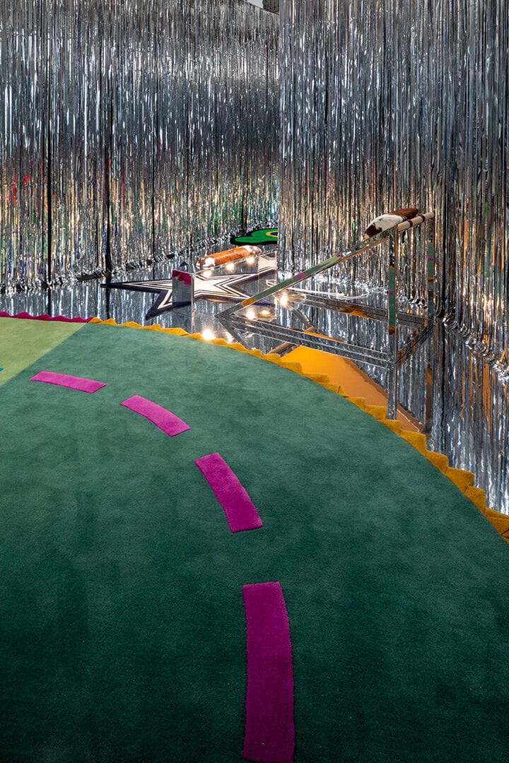 Шерстяной ковер ручной работы Poltronova шоссе ARCH-00002229