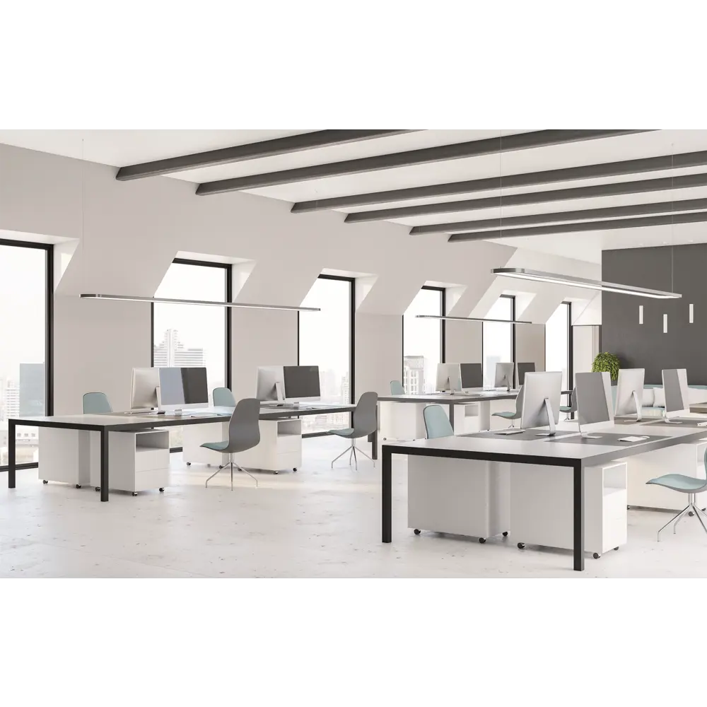 LUXENS Матовая моющаяся краска для стен и потолков в офисах, белая база А 5 л 84181018 STLM-0047063 - Вид №4