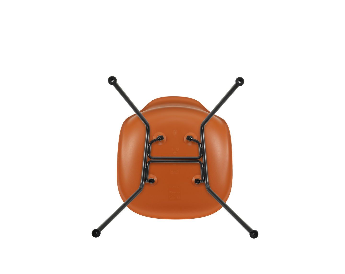 Стул из полипропилена с мягким сиденьем VITRA Eames Plastic Chair ARCH-00098148 - Вид №49