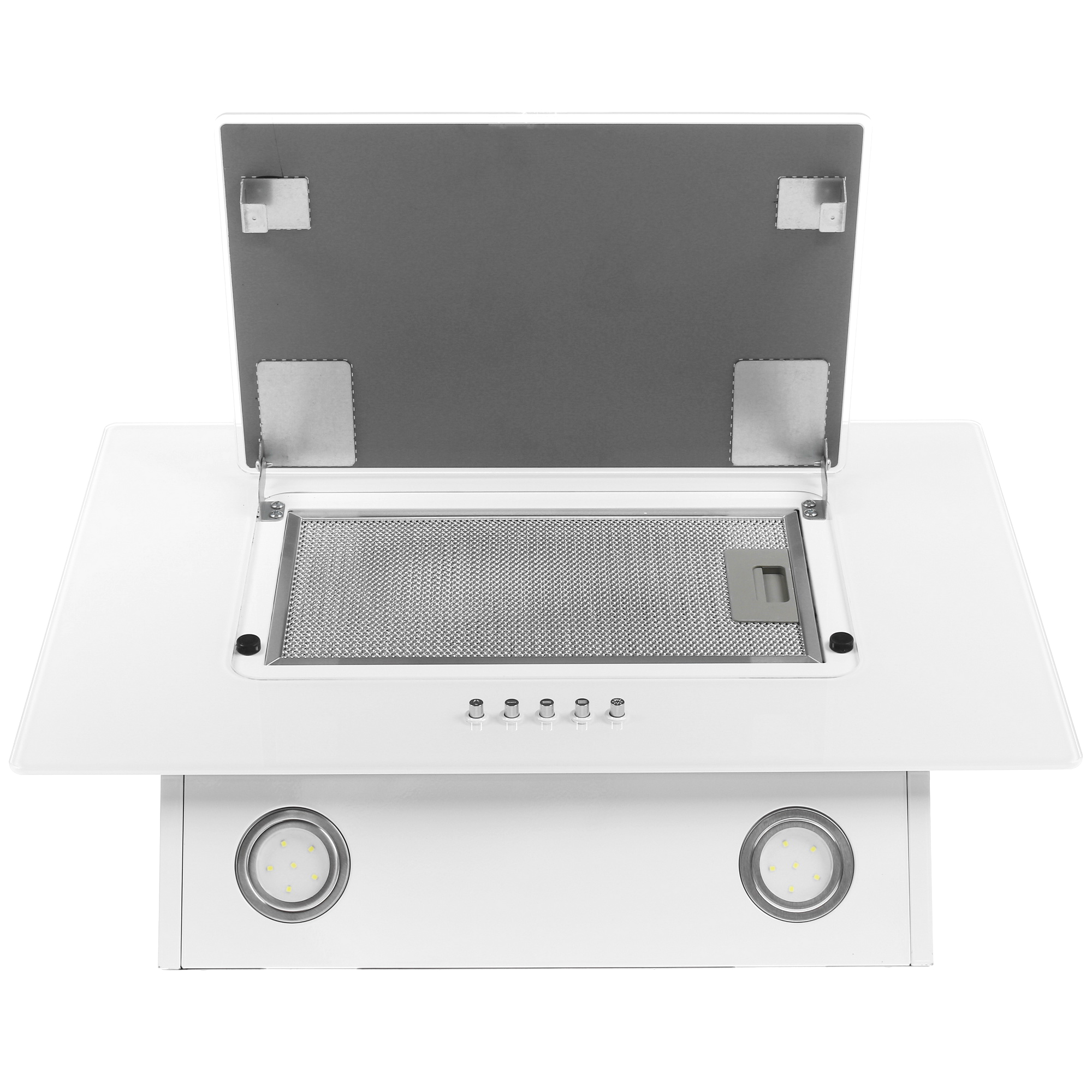 8160076 Вытяжка наклонная HOMSair ELF PUSH 60 белый/белый STDN-0142807 - Вид №7