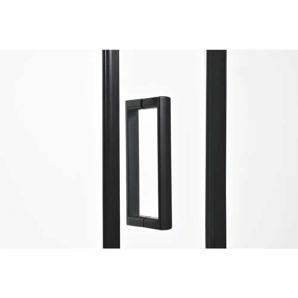 Душевая ширма Метакам Apart Black квадратная 90x90x185см цвет профиля черный раздвижная стекло 4мм прозрачное STLM-2206302 - Вид №10