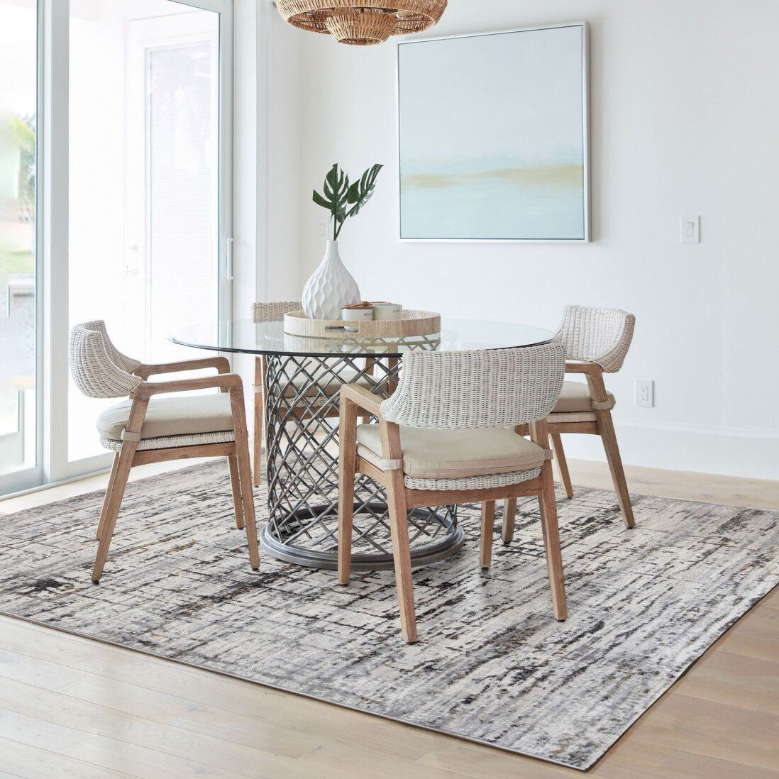 Ковер с прямоугольным рисунком Ademi Essential ARCH-00008315 - Вид №1