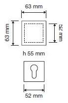 LINEA CALI' Ручка дверная из латуни с замком Frida sun-id-1413066 - Вид №1