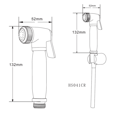 Orange HS004cr Гигиенический душ Хром sun-id-1517156 - Вид №3