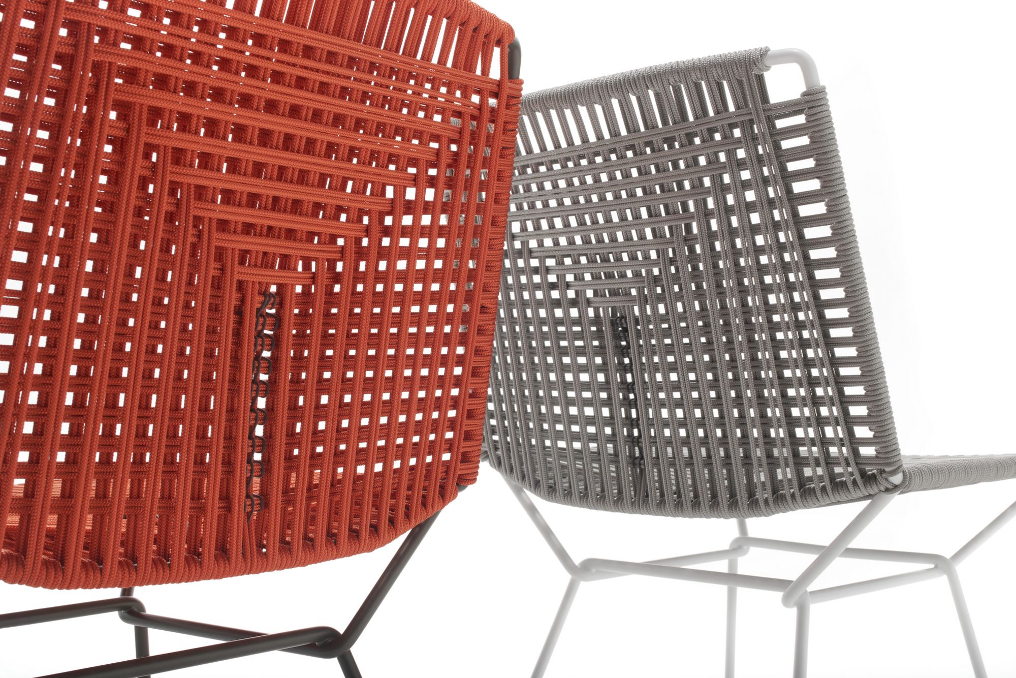 Веревочный стул для сада MDF Italia ARCH-00052056 - Вид №3