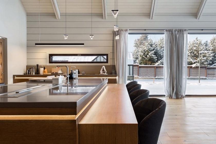 L'Ottocento Деревянная кухня с полуостровом Chronos sun-id-1404737 - Вид №8