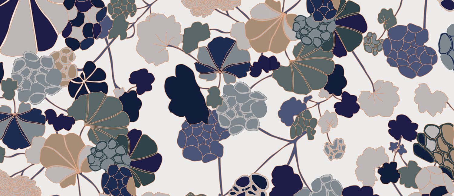 Обои с цветочными мотивами Ressource Forestine ARCH-00140532 - Вид №1