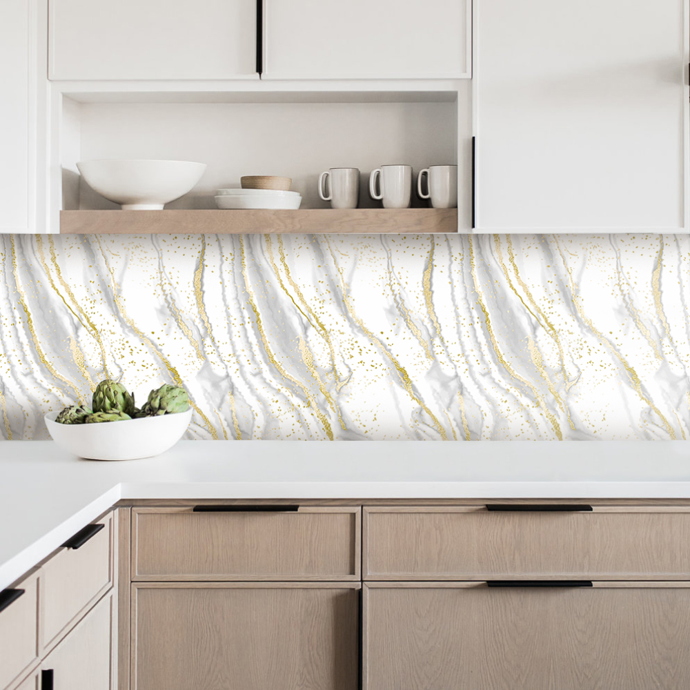 Кухонный фартук АБС Stella Light Рецциато 600*3000*0,75мм STSR-987 - Вид №1