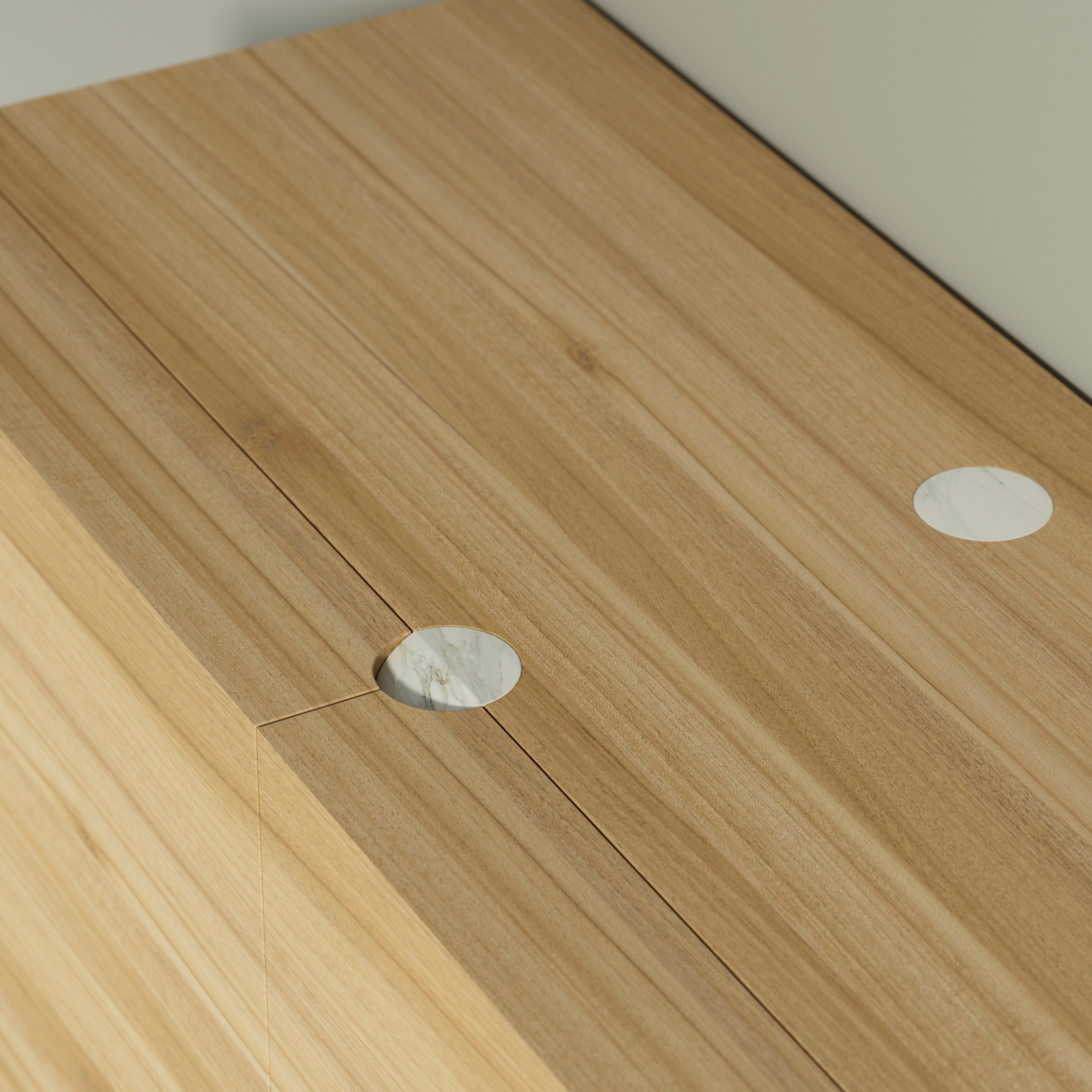 Деревянный шкаф с распашными дверями WUDA Pedra ARCH-00001184 - Вид №5