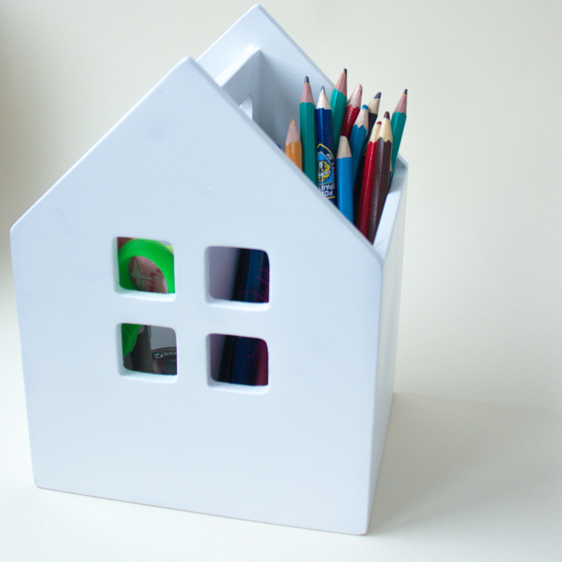 Карандашница малая белая VAMVIGVAM  282040 Белый Santreyd  - Вид №6