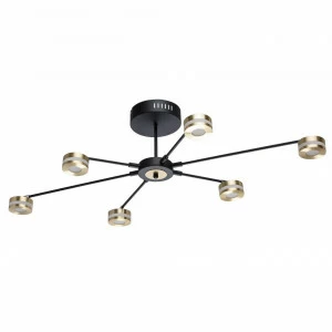 Потолочная светодиодная люстра De Markt Гэлэкси 632015206 DE MARKT ДИЗАЙНЕРСКИЕ, ГЭЛЭКСИ 183993 Золотой