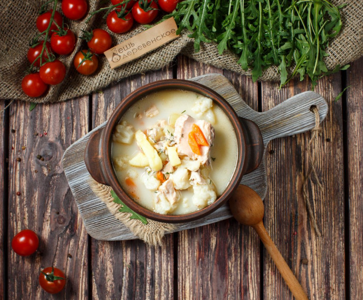 6139 Суп "Финский" с сёмгой Вкусляндия 