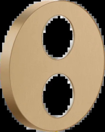 Обложка 63222 726 Gessi Outdoor ТЕПЛАЯ БРОНЗА BR. PVD