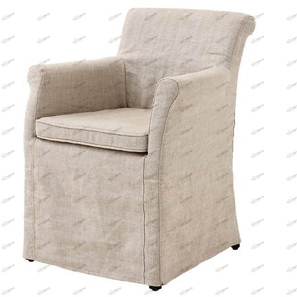 Обеденный стул Tampa от Eichholtz Молочный EICHHOLTZ ДИЗАЙНЕРСКИЕ, EICHHOLTZ 060785 Бежевый 