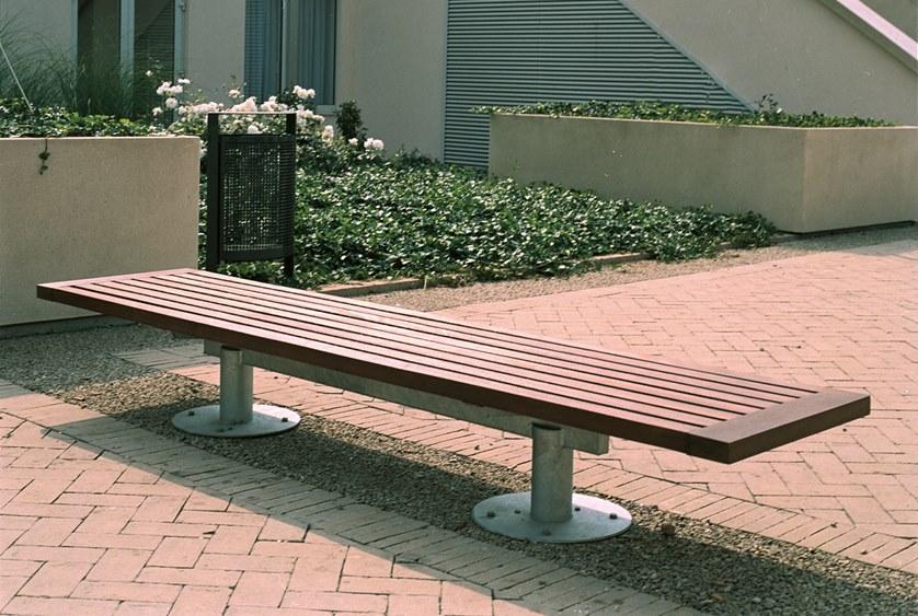 URBIDERMIS Деревянная скамейка без спинки sun-id-1403571 - Вид №1